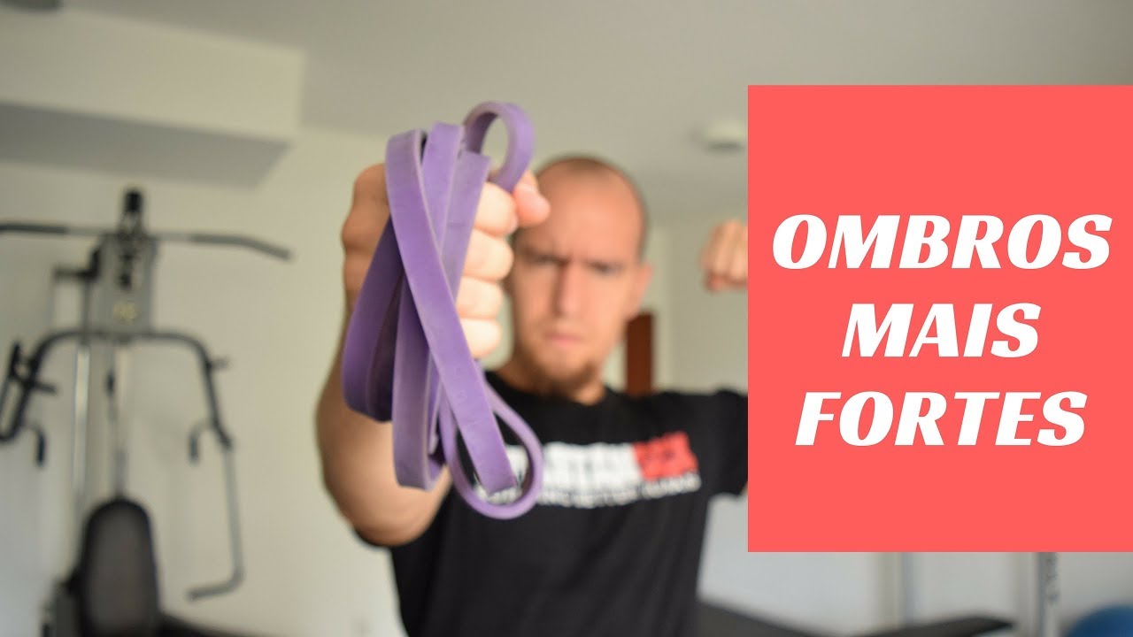 OMBROS MAIS FORTES | 9 Exercícios com Superband