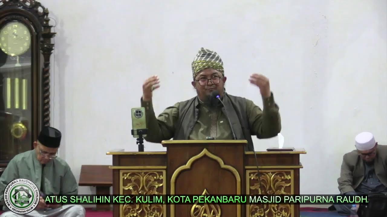 MASJID PARIPURNA RAUDHATUS SHALIHIN MALAM I'KTIKAF KE-1 RAMADHAN 1447 H
