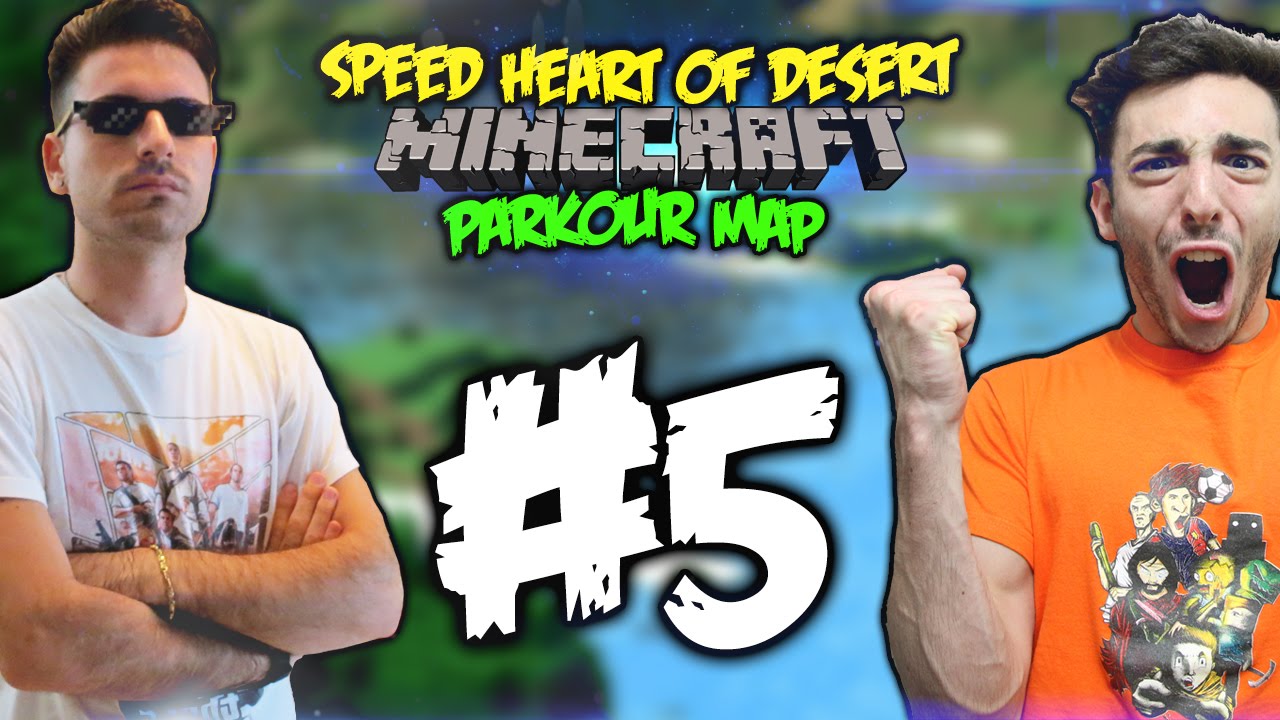 MINECRAFT PARKOUR: HO BANNATO MURRY!! - Speed Heart of Desert #5