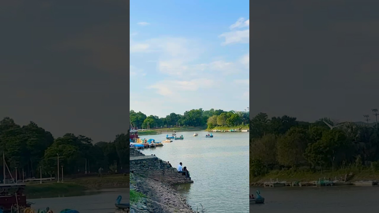 Sukhna Lake, Chandigarh  #lake #boating #sukhnalakechandigarh