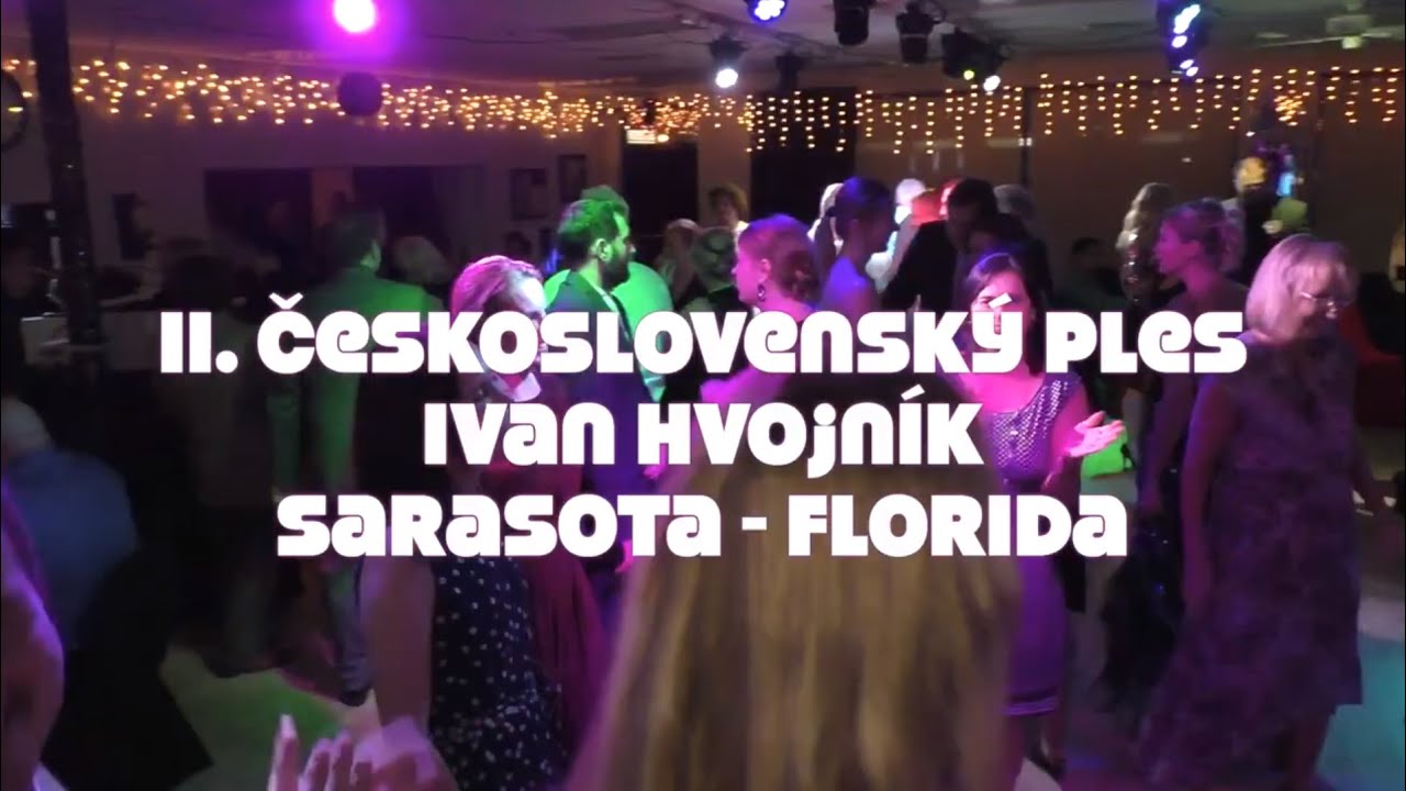 II Ceskoslovensky ples Sarasota Ivan Hvojnik