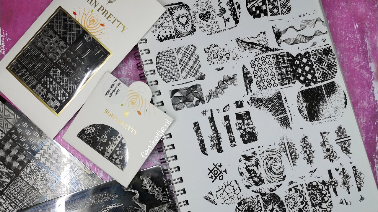 Born Pretty Store & Nicole Diary Stamping Plates - femketjeNL