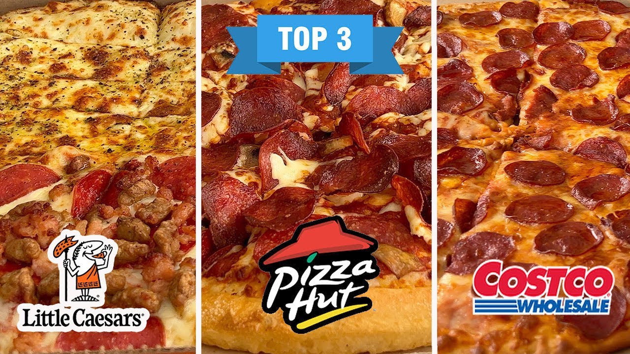 ASMR TASTE TESTING MATT STONIE'S TOP 3 FAST FOOD PIZZA PICKS MUKBANG | No talking, Eating Sounds