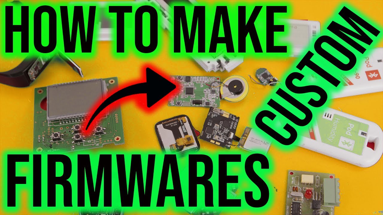 Hack Your Electronics: Part 2 - How to make a custom firmware for random electronics