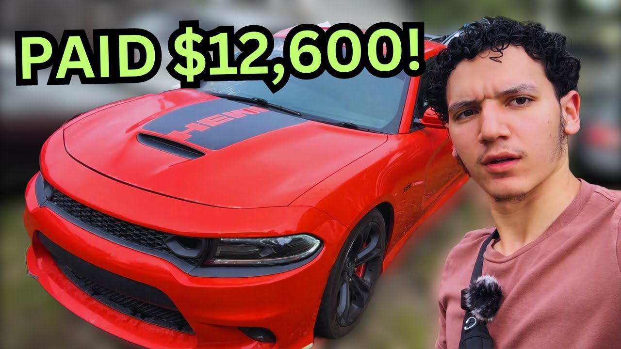 FLIPPING A DAYTONA 6.4L FROM COPART (STEP-BY-STEP) [PAID $12,600]