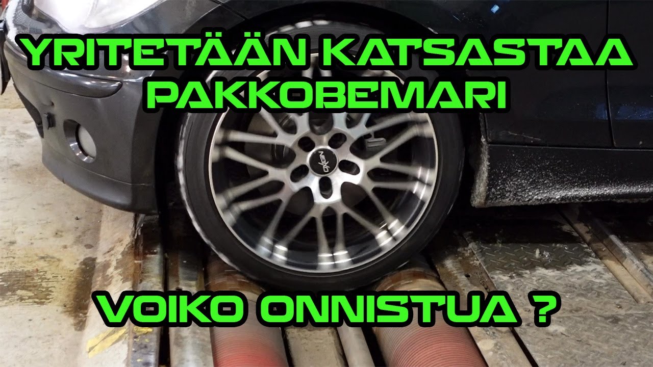 Pakkobemarin korjaus ja katsastus - BMW E87 130i