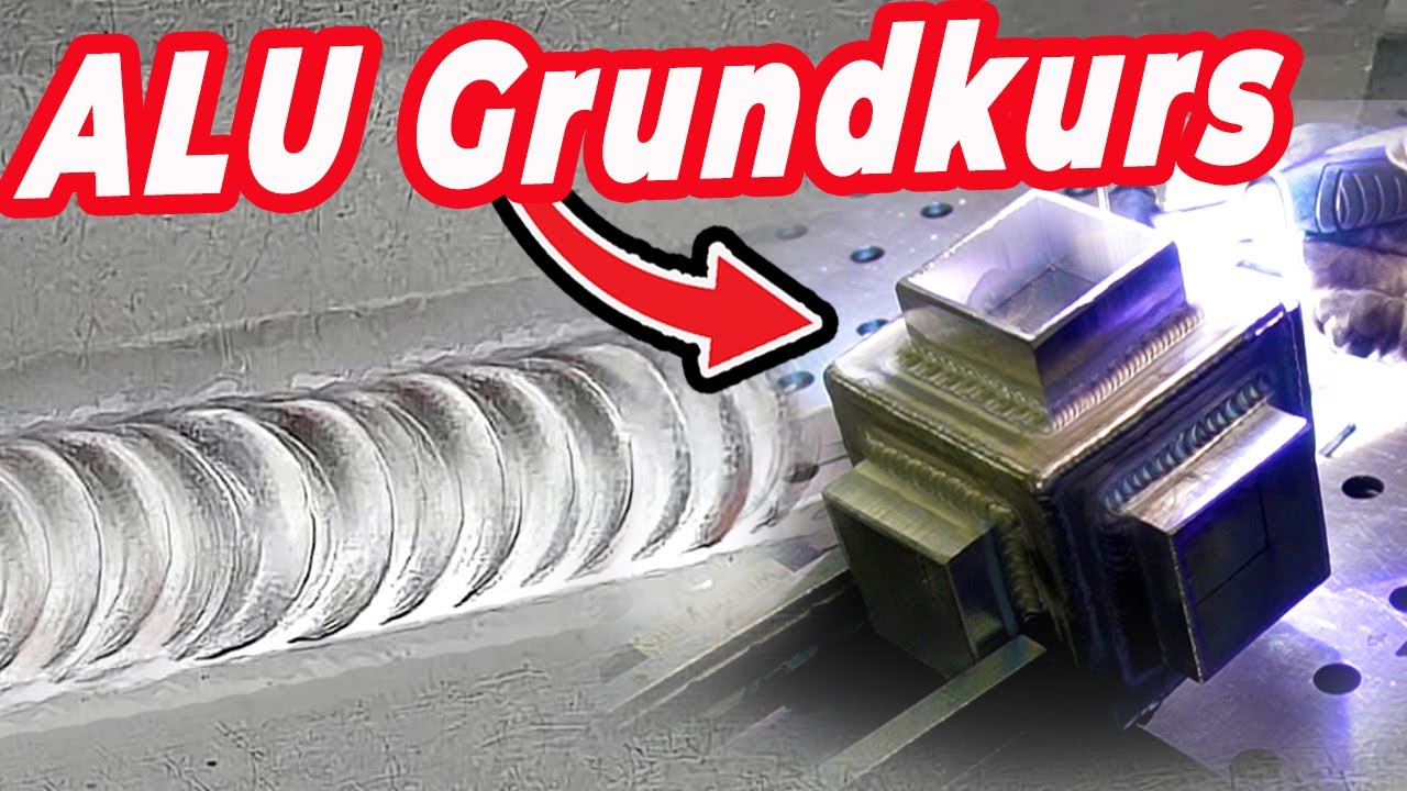 So lernt JEDER Aluminium schweißen! Alu Schweißkurs 2026
