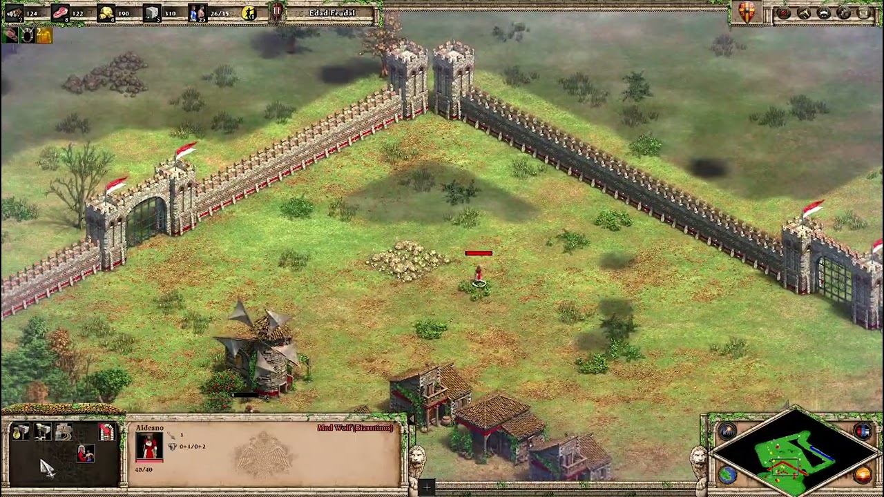Age of Empires II  Definitive Edition - Defendiendo las Murallas