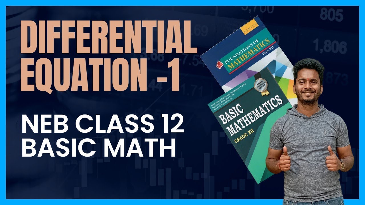 Differential equation Part 1 || NEB class 12 basic math || Separation variable method