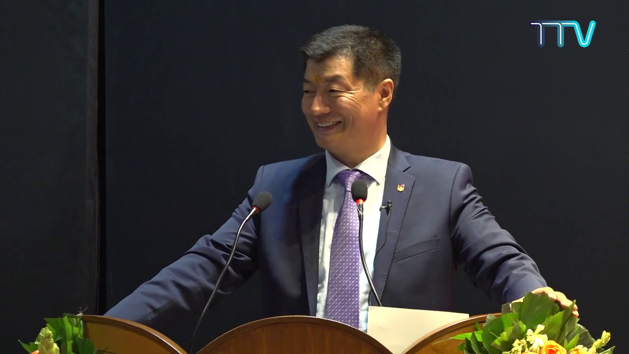 CTA President Dr. Lobsang Sangay talk at Parul University