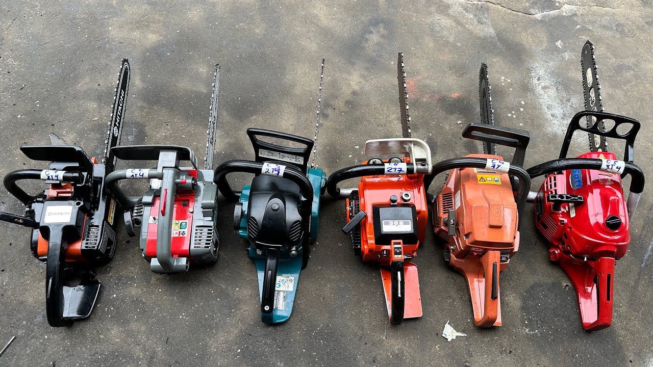 2/3 lô C máy cưa xích nhật bãi hệ khai thác SHINDAIWA HUSQVARNA ECHO MAKITA