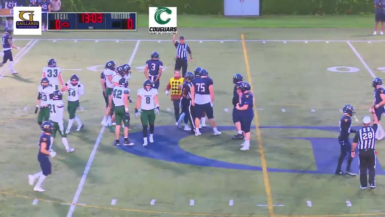 RSEQ Football D3 🏈 Chicoutimi @ Jonquière [Aug 29, 2025]