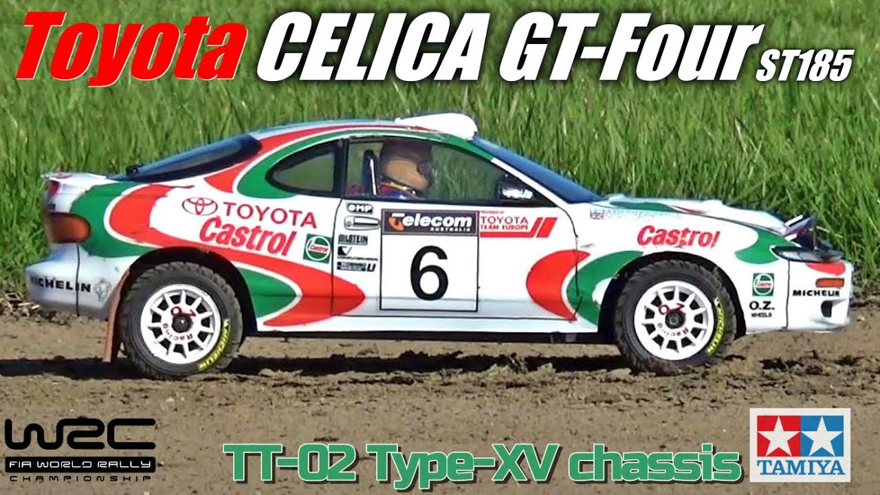 タミヤTT-02TYPE-XVセリカGT-FOUR(ST185)が欲しくなるビデオ  WANT TT-02? CELICA GT-FOUR ST185