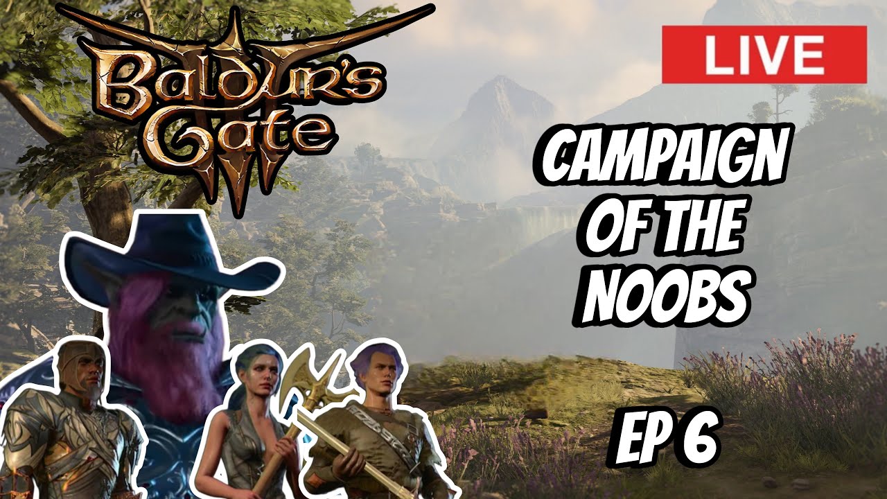 Roaming the Land in Baldur's Gate 3 with Friends!
