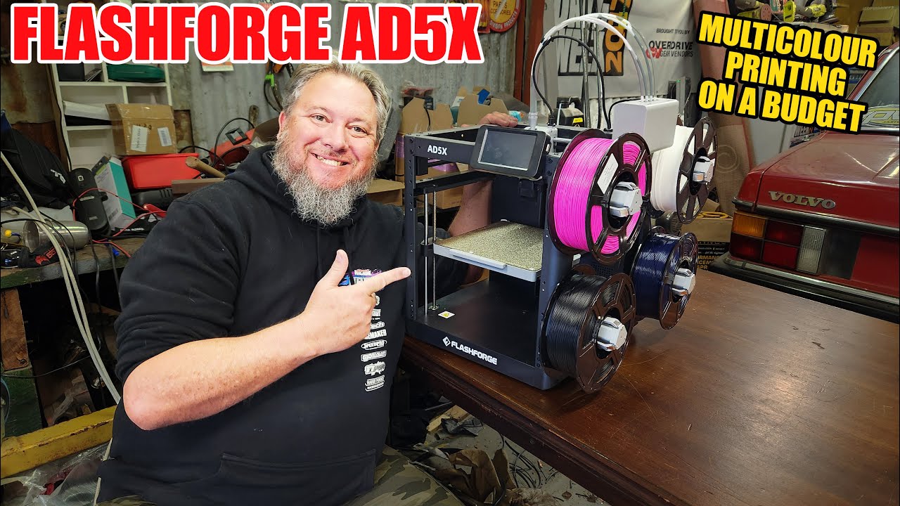 Набор инструментов Скотти — Flashforge AD5X — многоцветная 3D-печать по доступной цене.