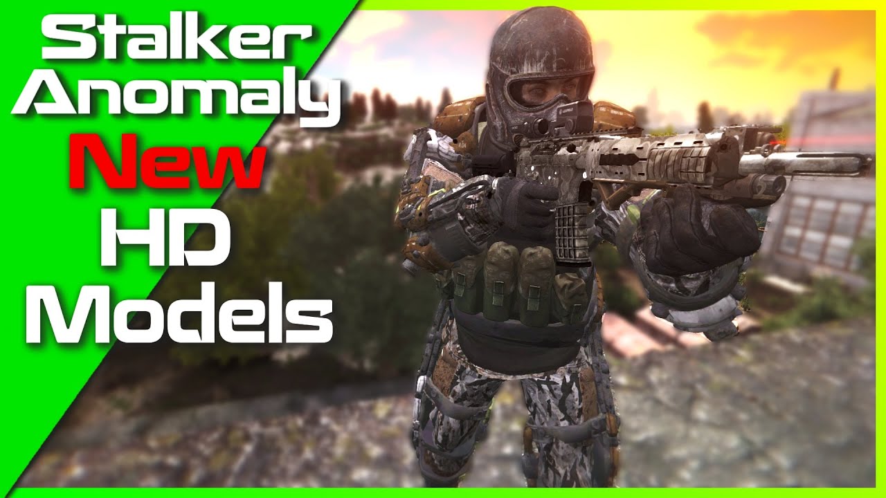 Stalker Anomaly New HD Models Mod Looks Amazing
