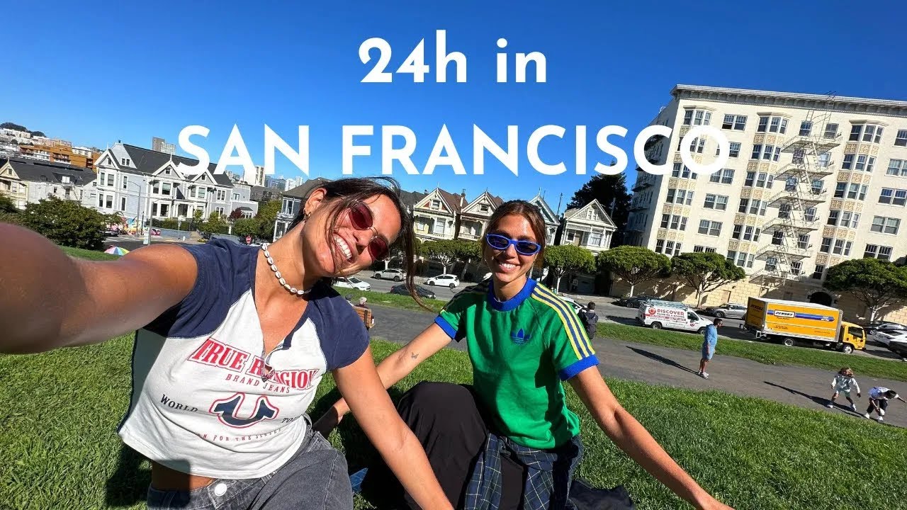 24 HORAS EN SAN FRANCISCO 🔥 amanecer en Golden Bridge, ruta vintage y hacemos galletas de la suerte