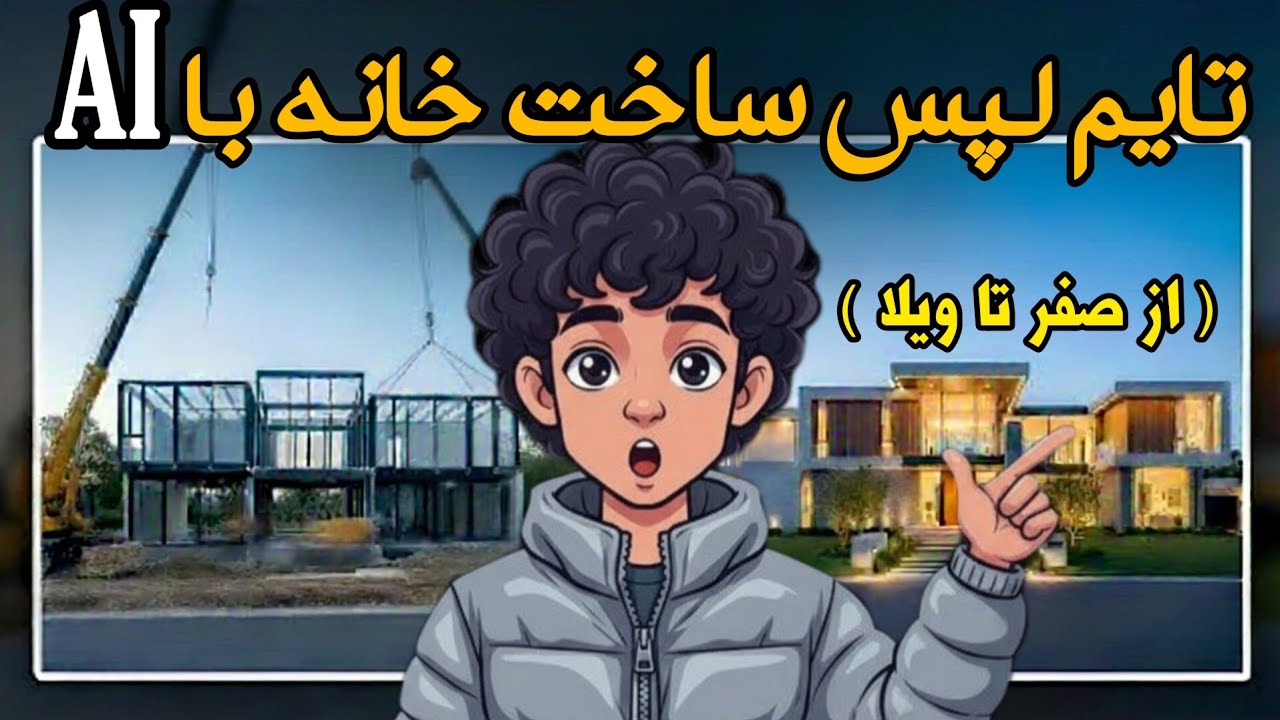 تایم‌لپس ویلا با AI | راز یوتیوبرهایی که ویرال می‌شوند