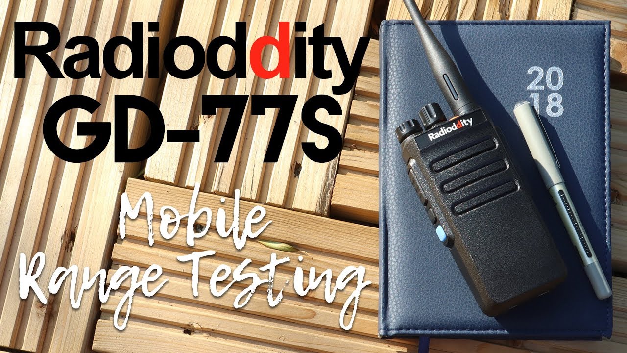 Radioddity GD-77S - Short & Long Range Testing On DMR Simplex!
