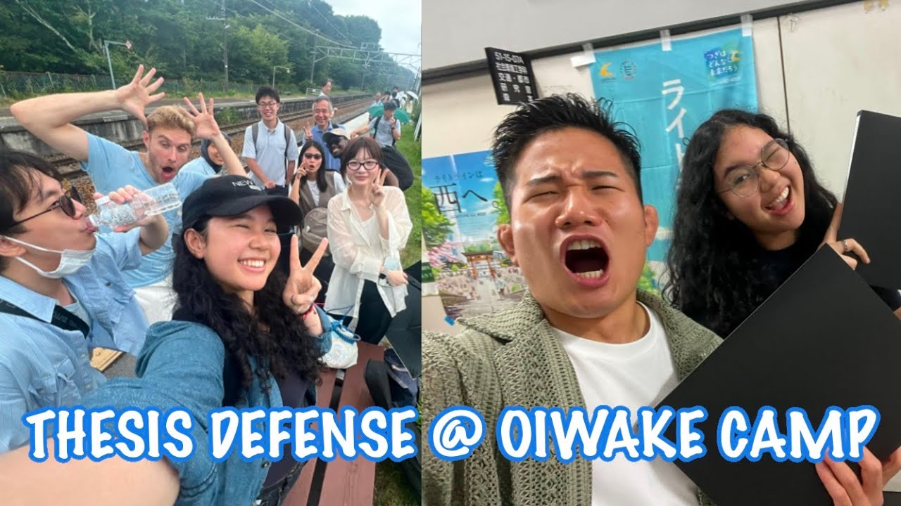 THESIS DEFENSE @ WASEDA KARUIZAWA SEMINAR HOUSE (OIWAKE) | TOUR, GRWM, BBQ, etc.