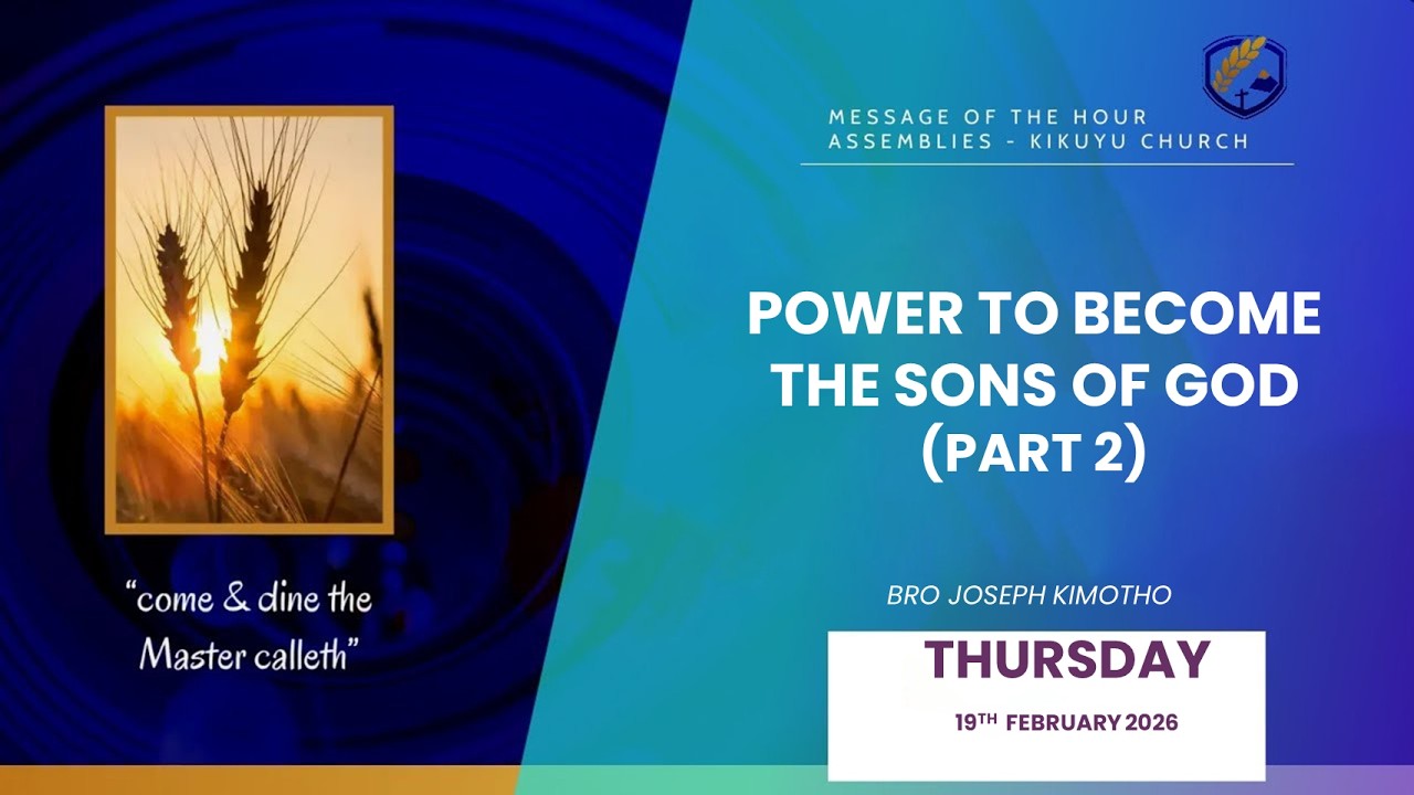 Thursday Fellowship | 19th February 2026