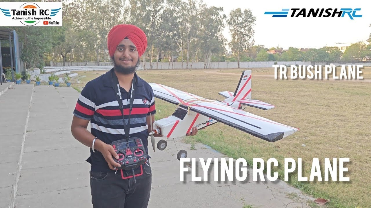 Flying Rc Plane || Tr Bush Plane || Homemade || Aerobatics Plane || Rc Plane || Tanish Rc