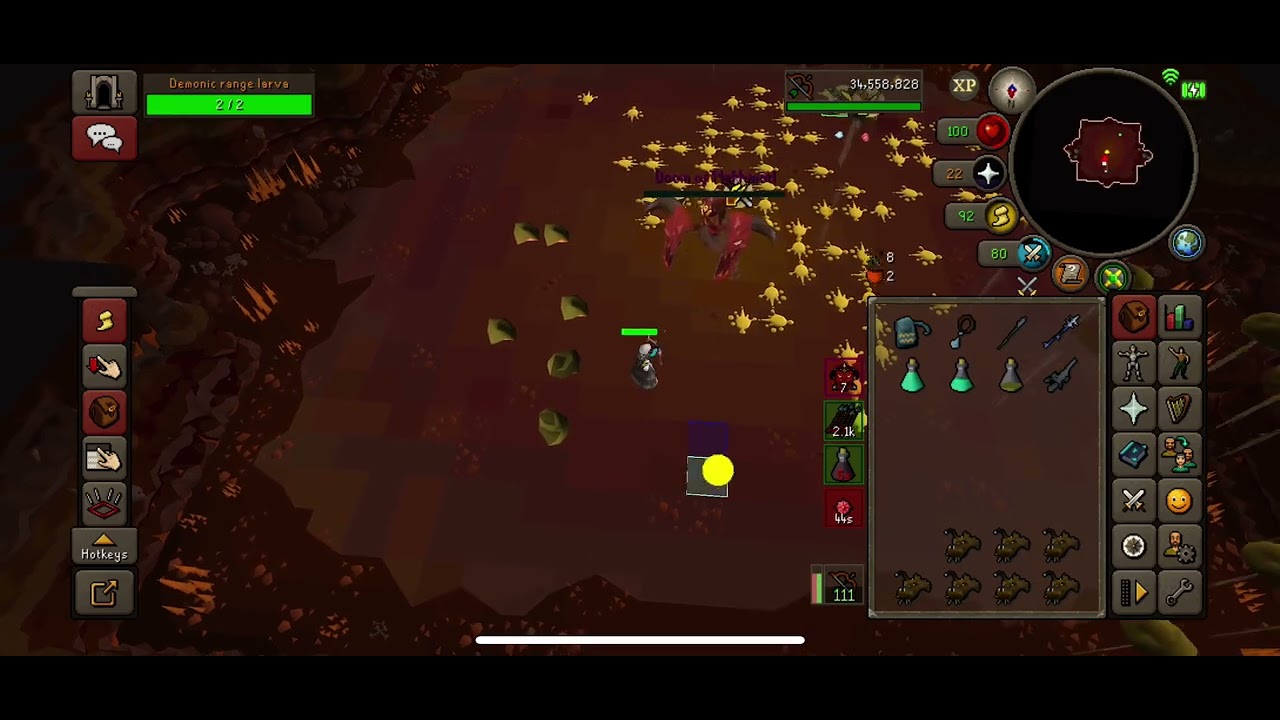 Mobile OSRS Doom of Mokhaiotl 8 (No Zcb)