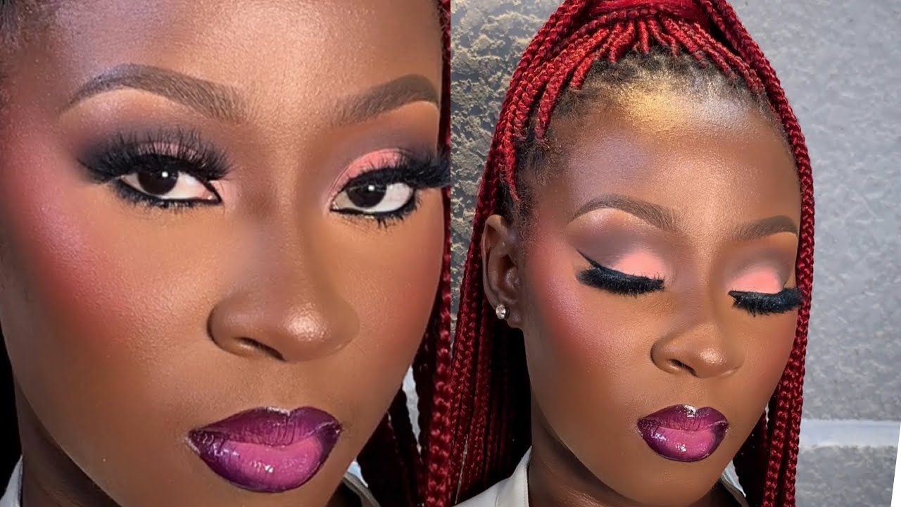 Step by Step Full Glam on Dark Skin