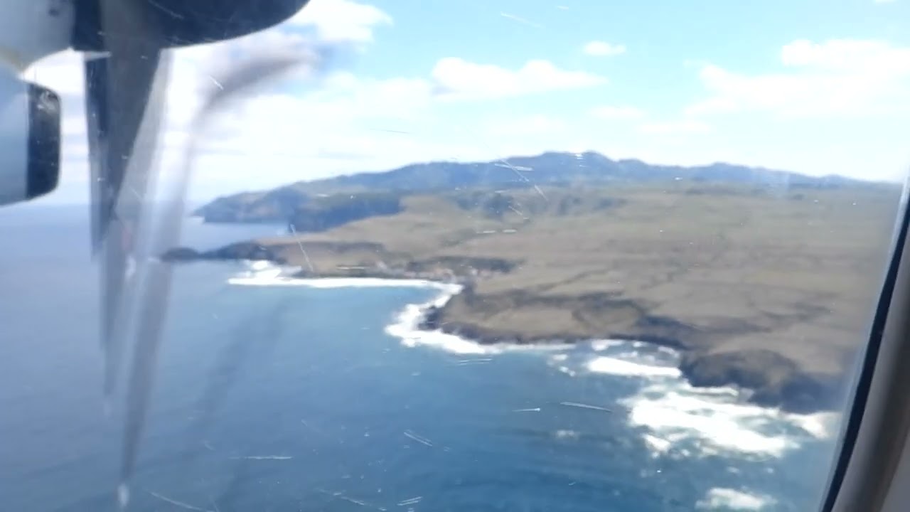 Aterragem, Landing | Bombardier Q400 Nextgen | Santa Maria, Açores, Azores |  2022
