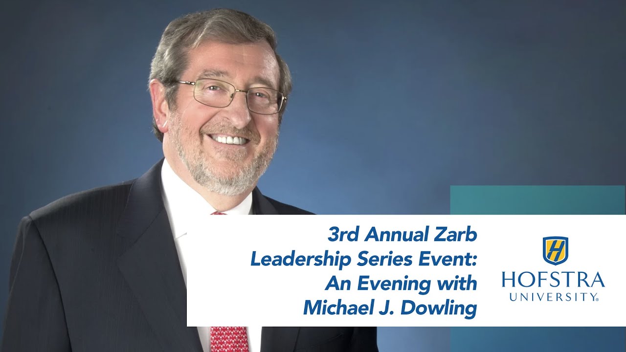 3rd Annual Zarb Leadership Series Event: An Evening with Michael J. Dowling