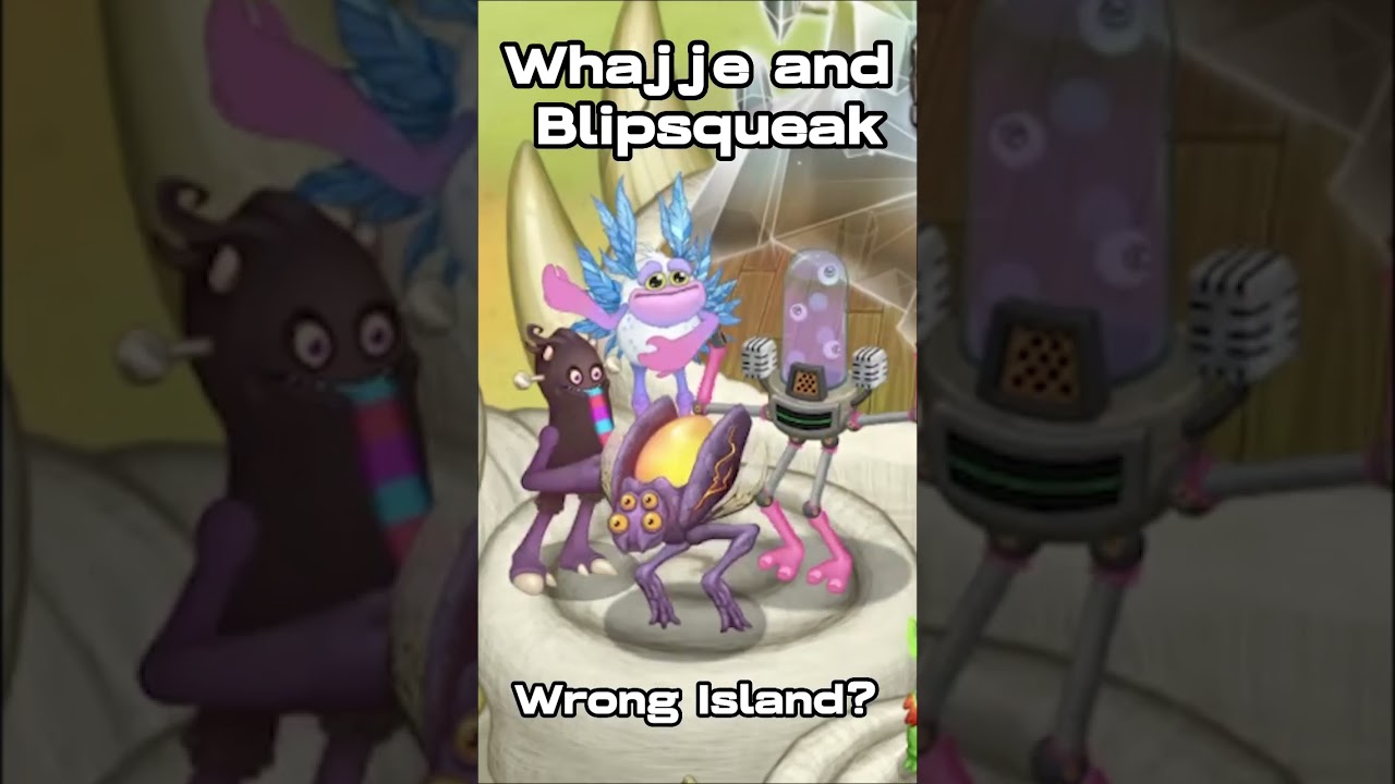 Whajje and Blipsqueak on Composer? #msm #fanmade #mysingingmonsters