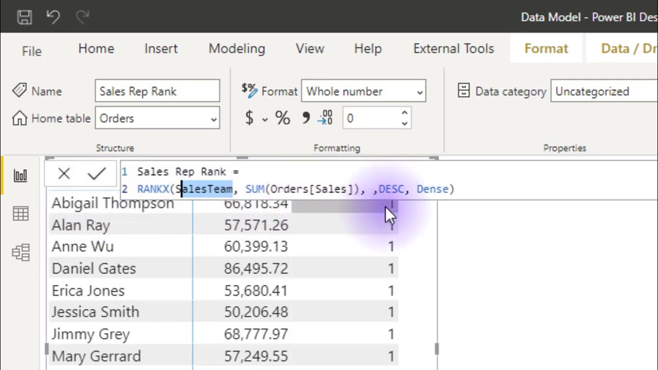 53.Understanding the RANKX function and technicalities