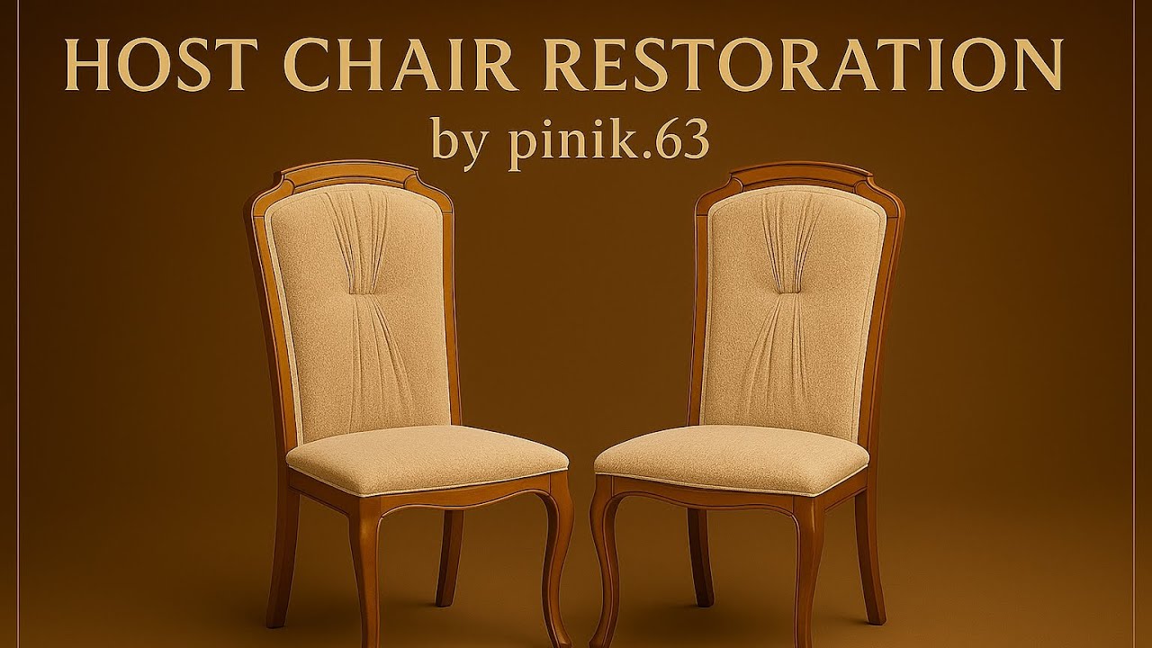 Before & After Host Chair Restoration | Crafted by Pinik.63