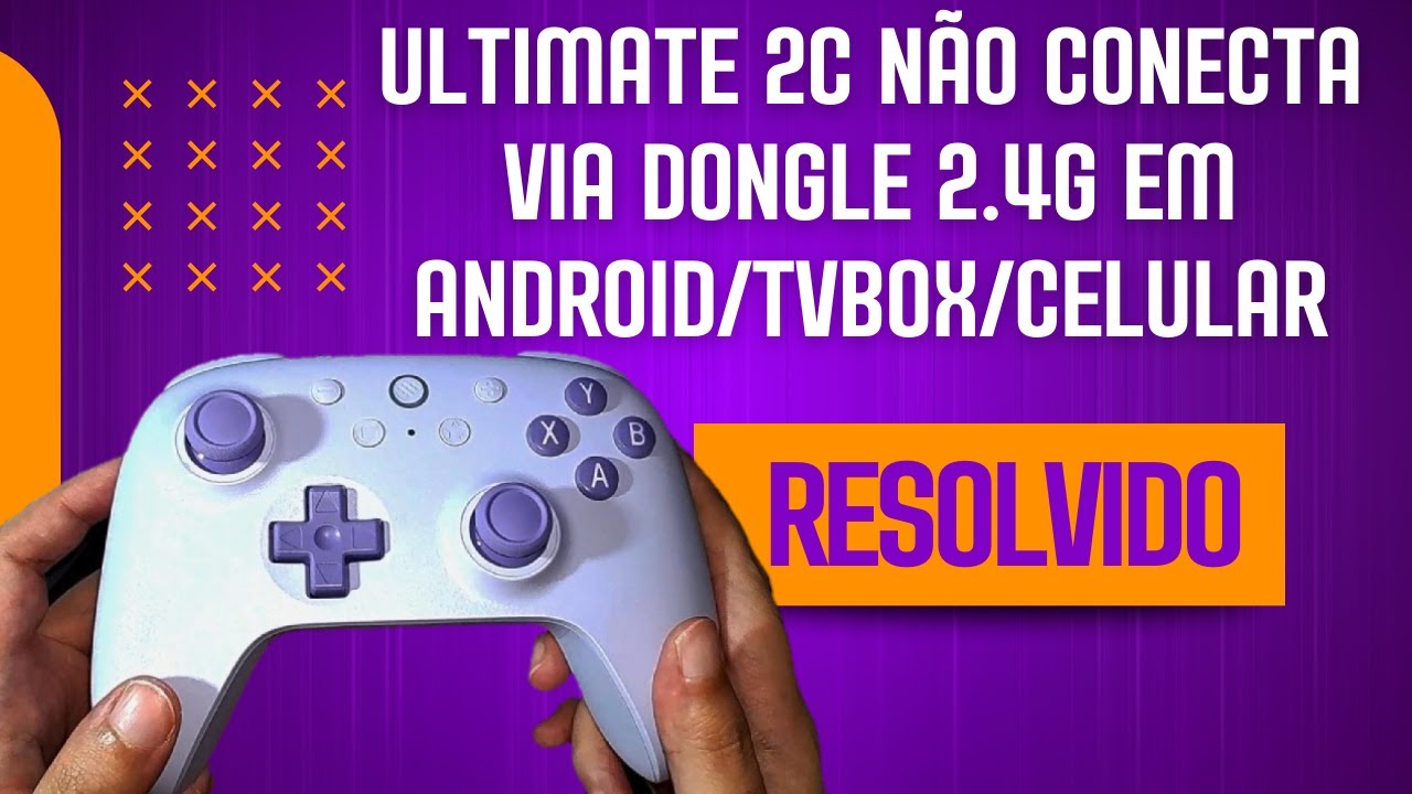 Como Conectar Controle 8BitDo Ultimate 2C no Android/TVBox/Celular