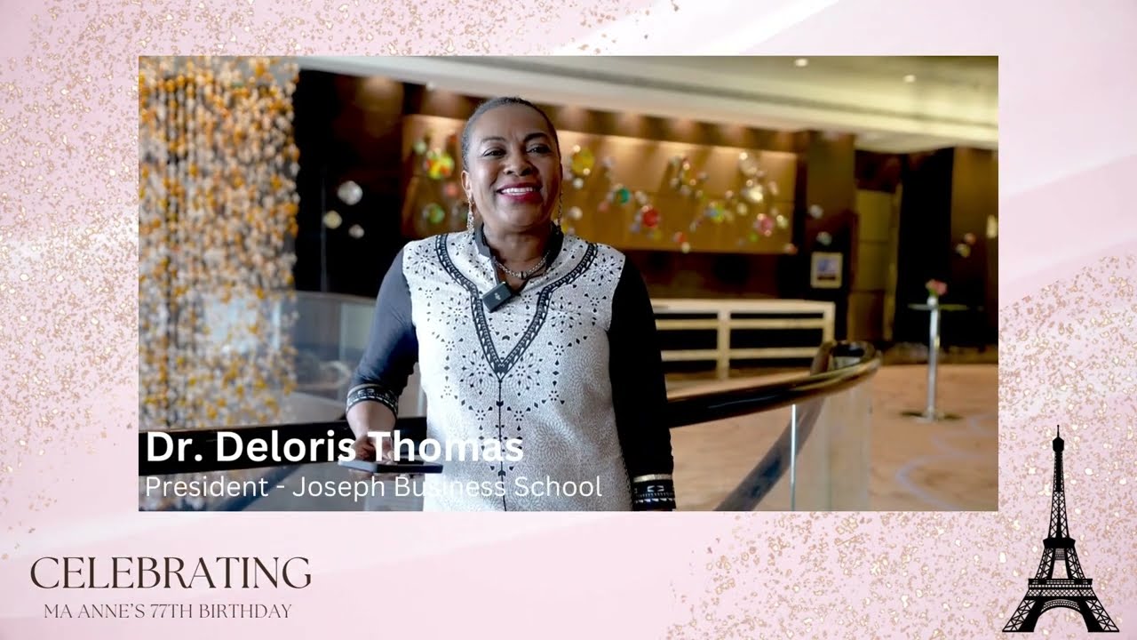 Dr. Deloris Thomas wishes Dr. Anne Tryon on her 77th Birthday.