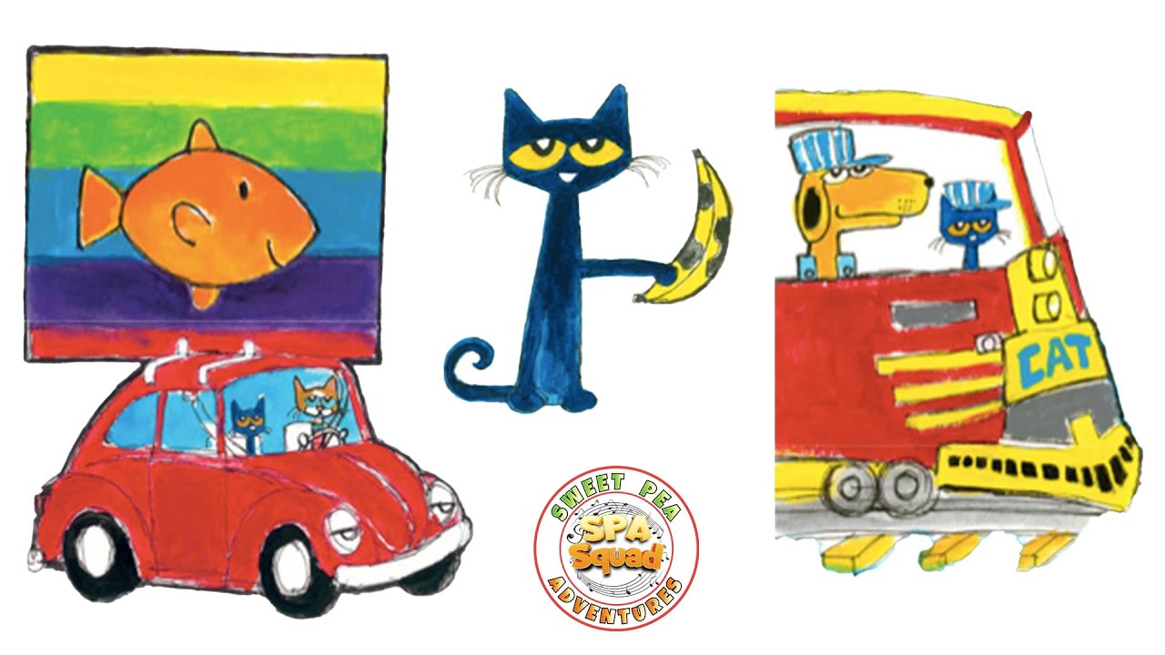 ‎🐾Pete the Cat 🐈 Story Collection | I Can Read! Story Compilation | Bad Banana | Train Trip & More!
