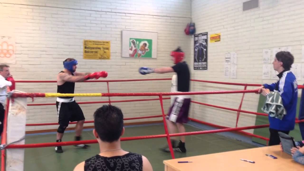 Amateur boxing exhibition match