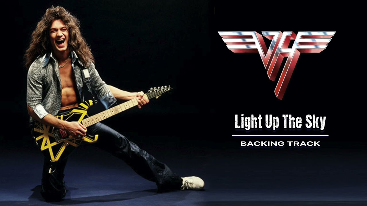 Van Halen - Light Up The Sky - Guitar Backing Track with Vocals