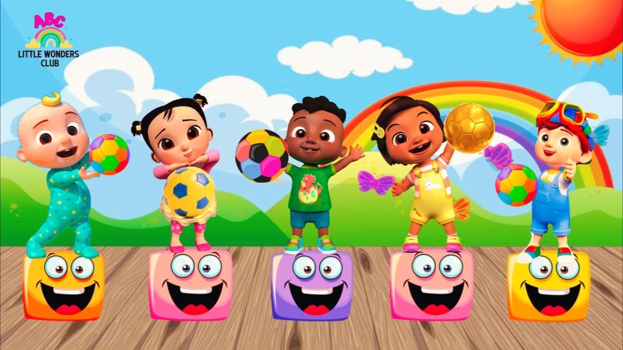 Five Little Monkeys Jumping On The Bed | Nursery Rhymes | kidssongs
