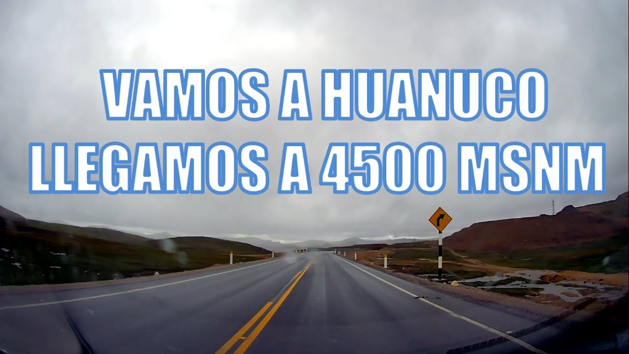 Viaje a Huánuco por Canta   Parte 3