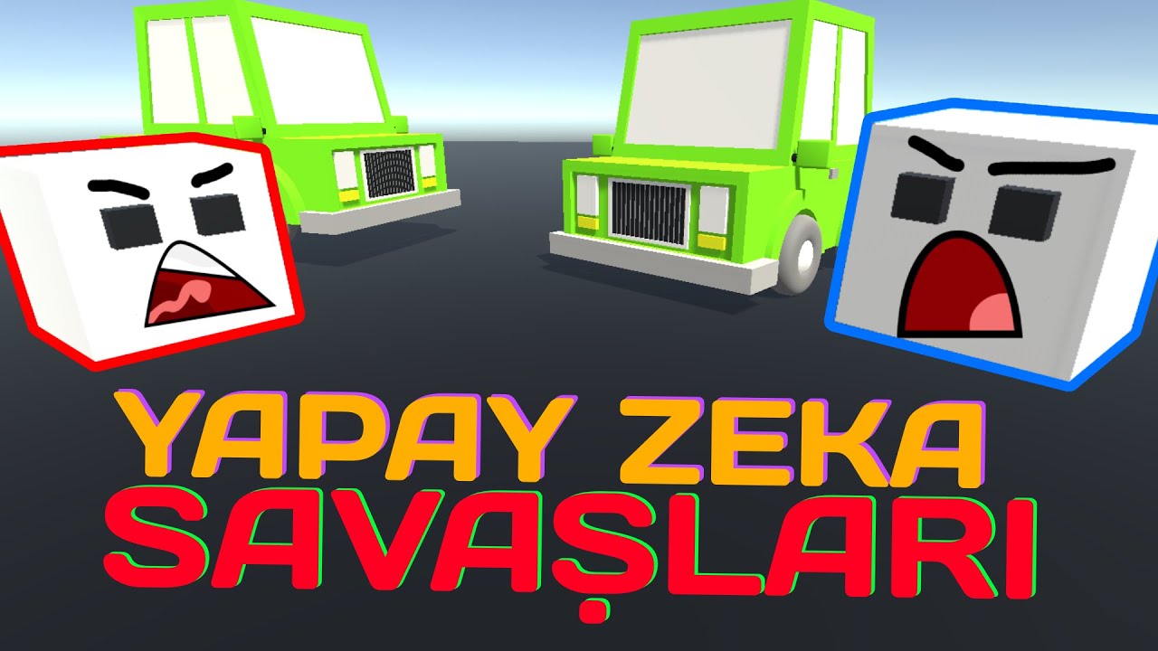 YAPAY ZEKALI OYUN YAPTIM!