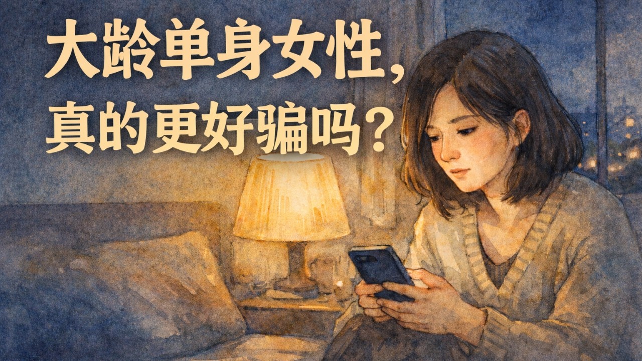为什么大龄单身女性成了杀猪盘最爱的目标？#两性 #恋爱 #大龄剩女 #情感操控 #男女