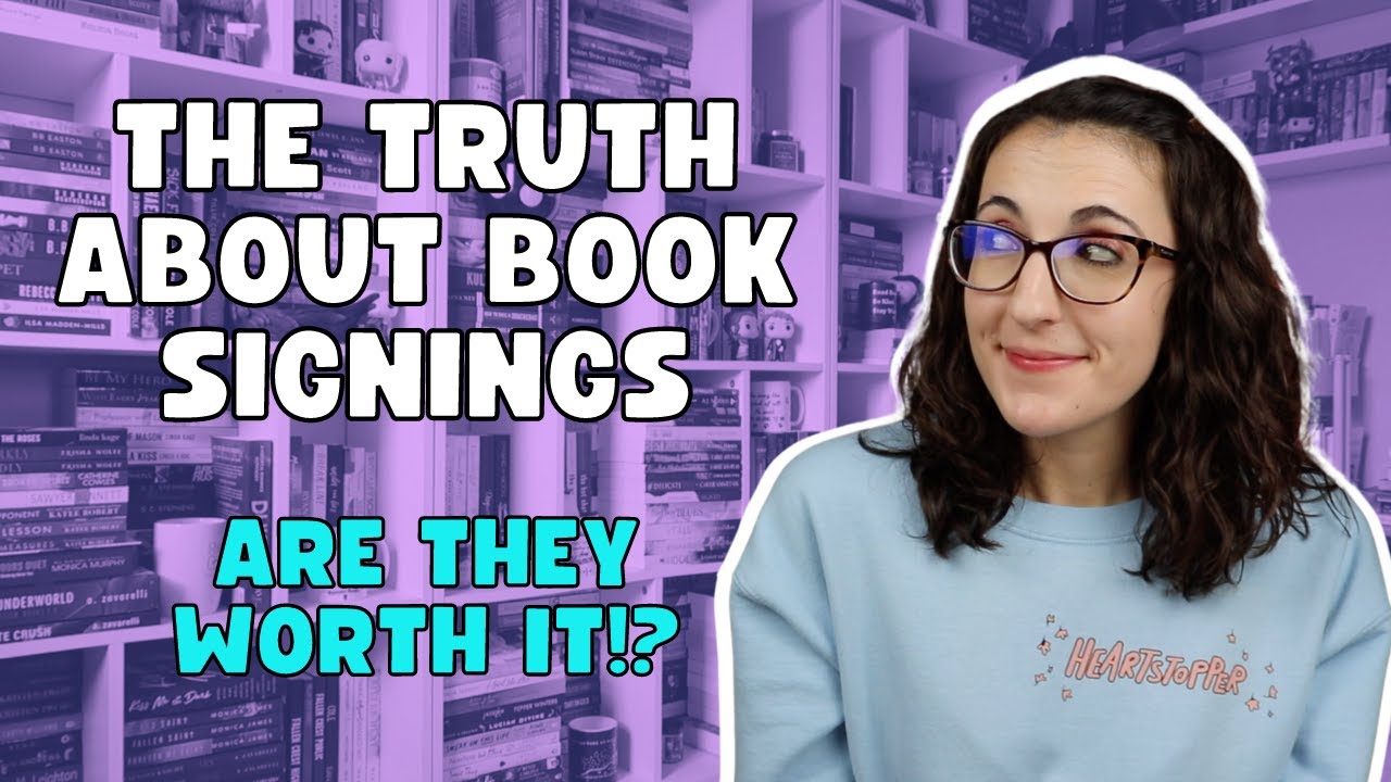 Everything You Need to Know About Book Signings | Tips and Tricks