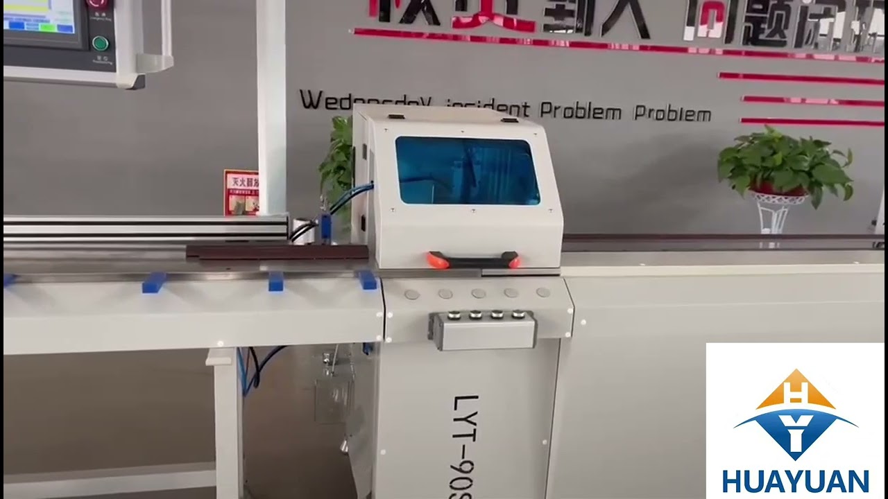 Single Head Automatic Cutting Machine 80*80mm #aluminumprofile #cuttingmachine