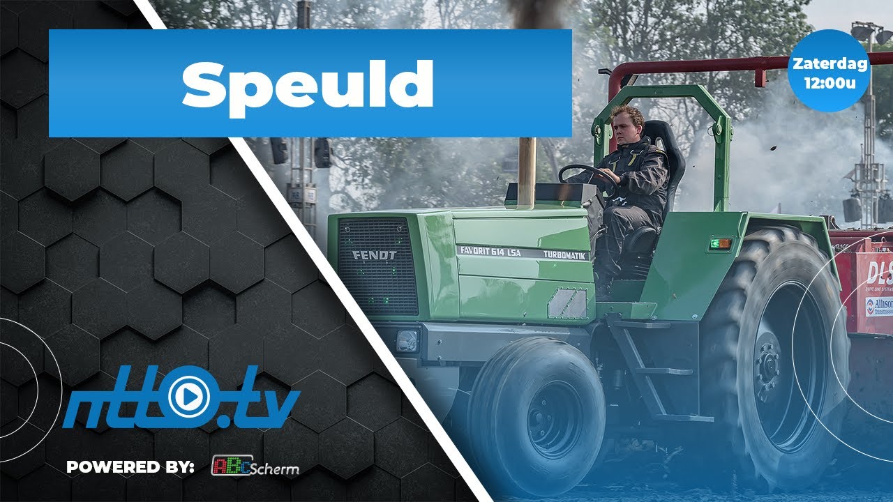 NK Tractorpulling Speuld zaterdag | NTTO.tv livestream
