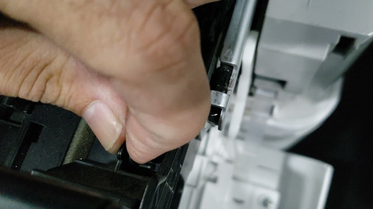 Removendo as unidades da Ricoh MP501