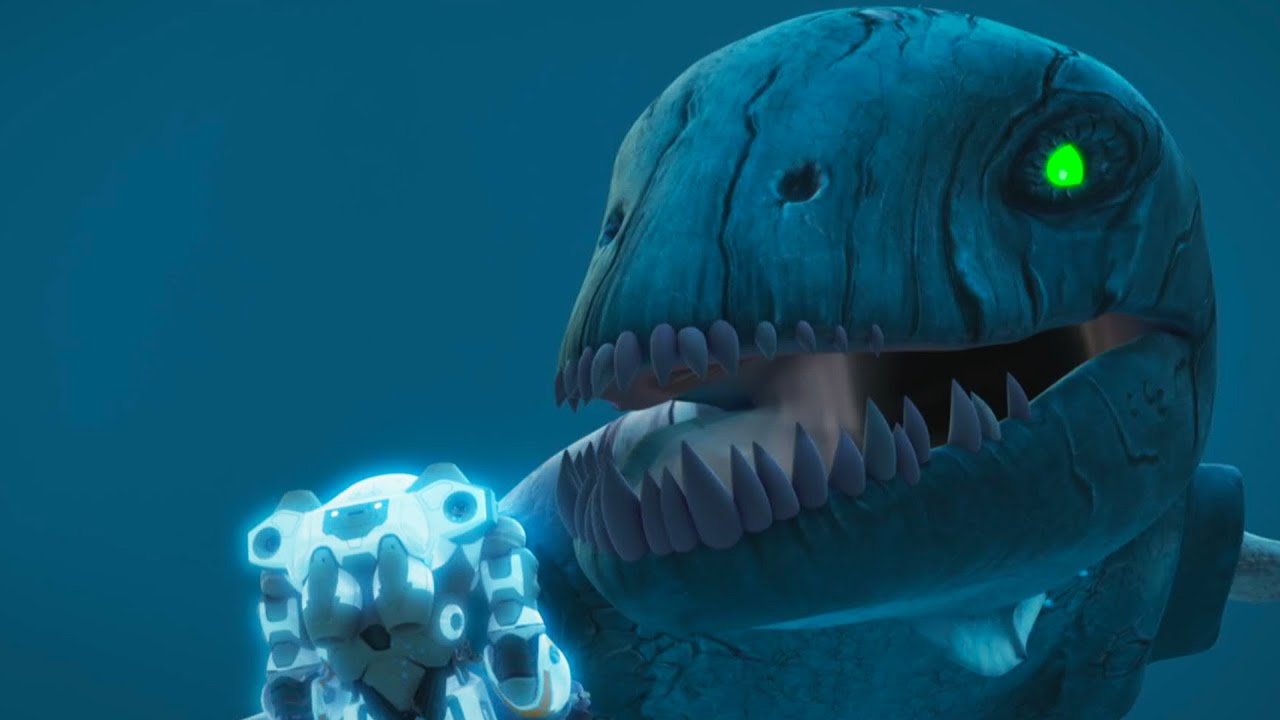 Giant Underwater Dragon! Family Trapped in Chasm! | The Deep Season 1 🦈 Ep 1 | HD Full Episode