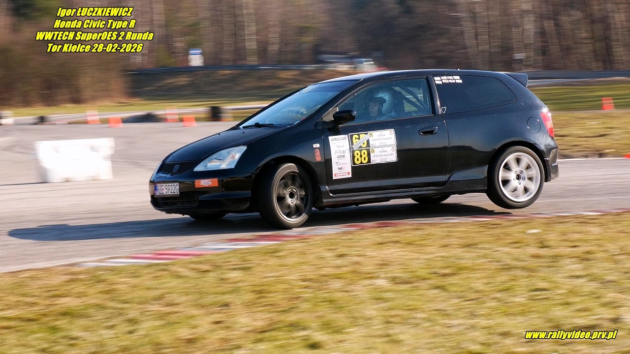Igor ŁUCZKIEWICZ - Honda Civic Type R - WWTECH SuperOES 2 Runda Tor Kielce 28-02-2026