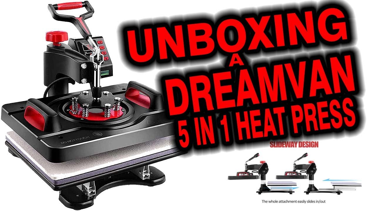 Unboxing a DREAMVAN heatpress..