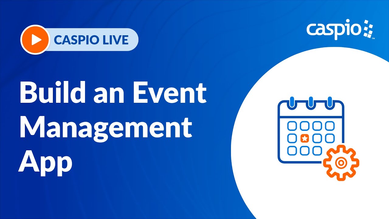 Create an Event Management App With No Code
